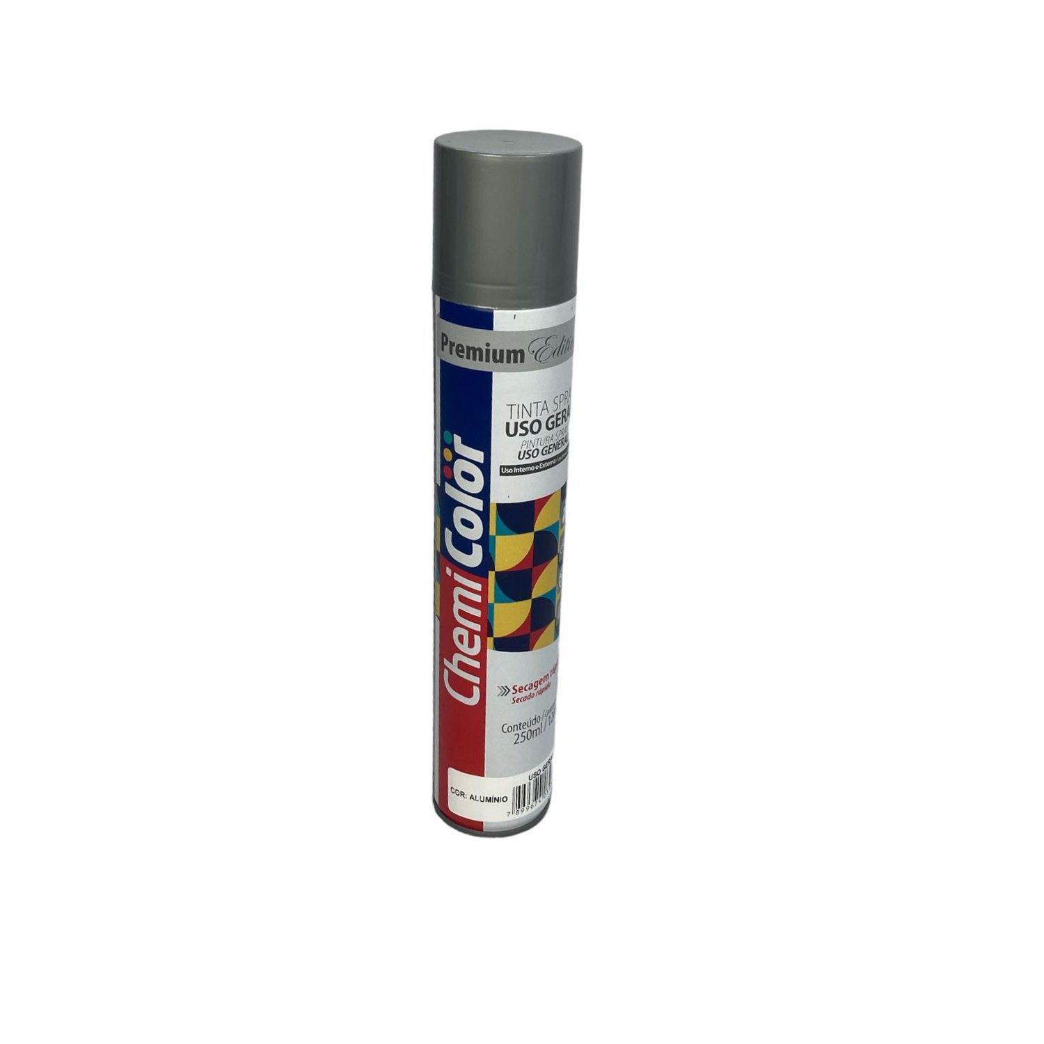 Tinta Spray Aluminio 250ML CHEMICOLOR Machado Auto Parts