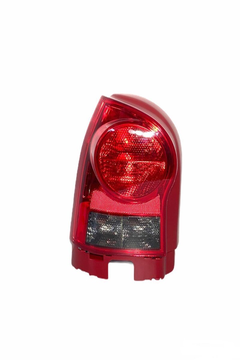 Lanterna Traseira Gol G4 2006 a 2014 Carcaca Vermelha Bicolor Fume Lado Esquerdo Motorista FITAM