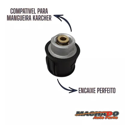 Adaptador De Mangueira De Lavadora De Alta Pressao Karcher