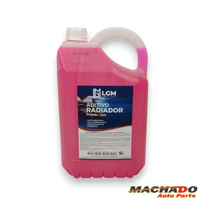 Aditivo De Radiador Pronto Uso Rosa 5 Litros