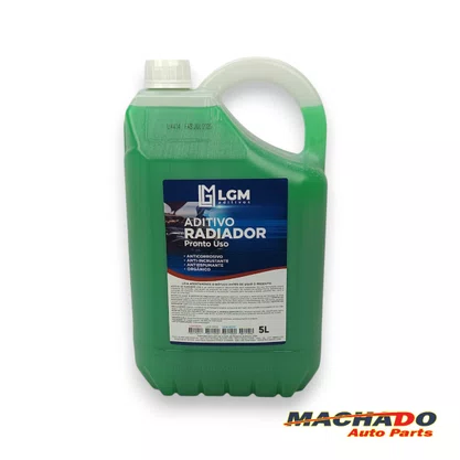 Aditivo De Radiador Pronto Uso Verde 5 Litros