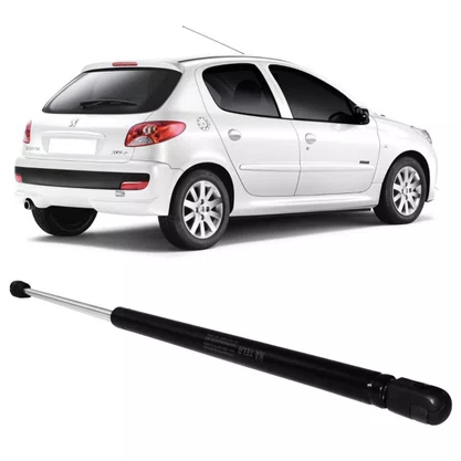 Amortecedor porta malas Onix Peugeot 206 Brava 1990 a 2019