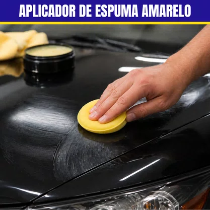 Aplicador De Espuma Amarelo DETAILER