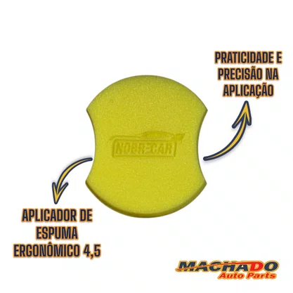 Aplicador De Espuma Amarelo NOBRECAR