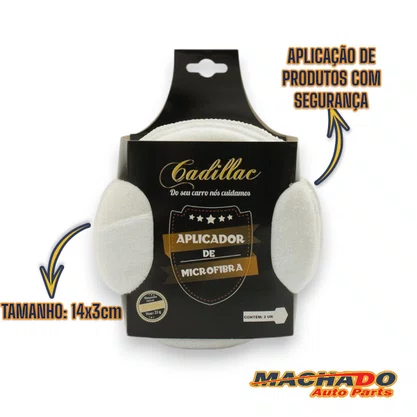 Aplicador De Microfibra Redondo 2un CADILLAC