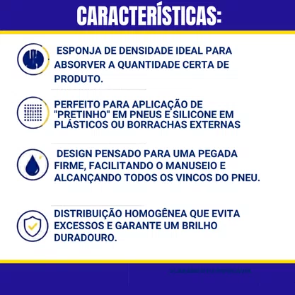 Aplicador Mltiuso (Aplicador De Pretinho e Silicone) KERS