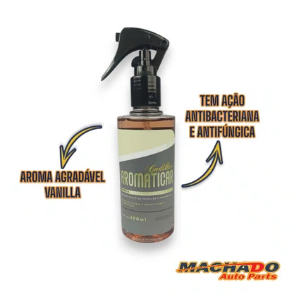 Aromaticar Aromatizante Spray Vanilla 200ML CADILLAC