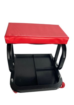 Banqueta Quadrada Com Bandeja De Ferramentas KERS