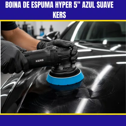 Boina De Espuma HYPER 5" Azul Suave Kers