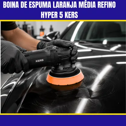 Boina De Espuma HYPER 5" Laranja Media KERS