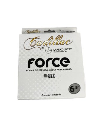 Boina Espuma Force Refino Branca 6,5 Polegadas CADILLAC