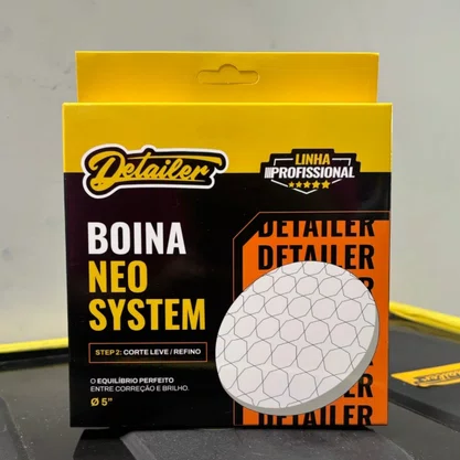 Boina Espuma Laranja Corte Leve/Refino 5 Polegadas Detailer