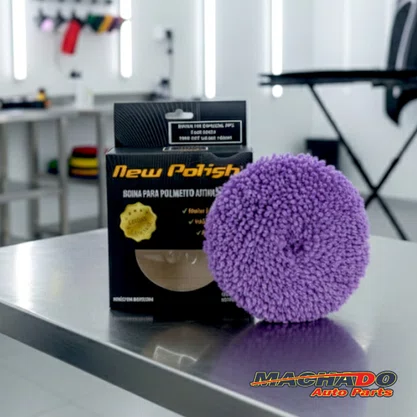 Boina La Fine Cut NP2 Fio Roxo Velcro 5 Polegadas (140MM)
