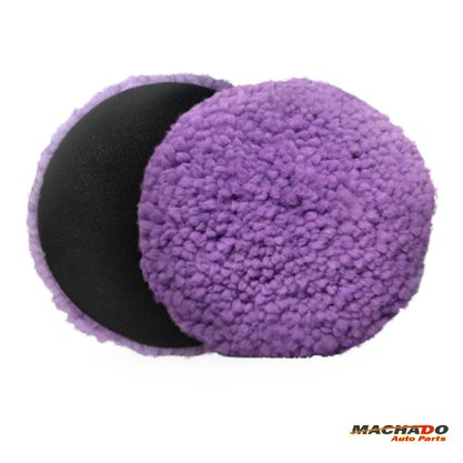 Boina Lã Corte Pesado Fio Lilas Velcro 5 Polegadas FARBEN