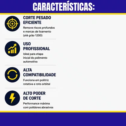 Boina Pirulito Corte Medio (Listra Vermelha / Amarela) 3 Polegadas