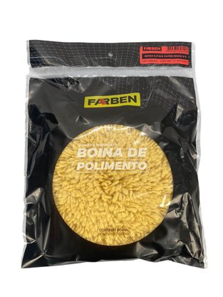 Boina Profissional Lã 8 Pol. Dupla Face Super Macia FARBEN