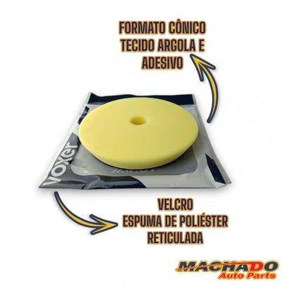 Boina Voxer Corte Leve Amarela 5 Polegadas VONIXX