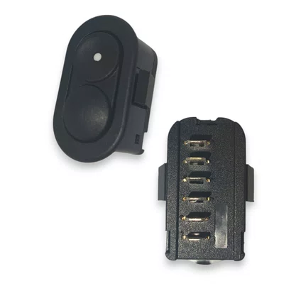 Botão Interruptor Vidro Elétrico Corsa 1994 a 2002 Simples 5 Pinos