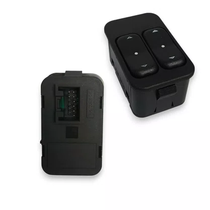 Botão Interruptor Vidro Elétrico Duplo Corsa G2 Prisma Montana Meriva Celta Lado esquerdo