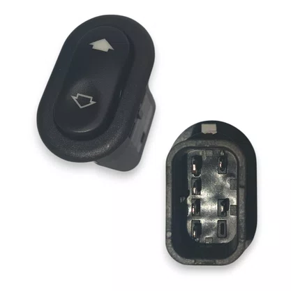 Botão Interruptor Vidro Elétrico Fiesta Ecosport 2003 a 2014 Simples Lado Direito 