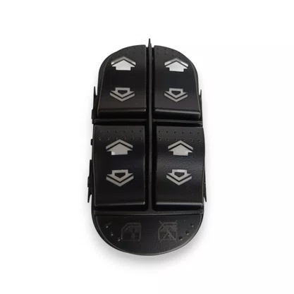 Botão Interruptor Vidro Elétrico Focus 2000 a 2008 Quadruplo Lado Esquerdo