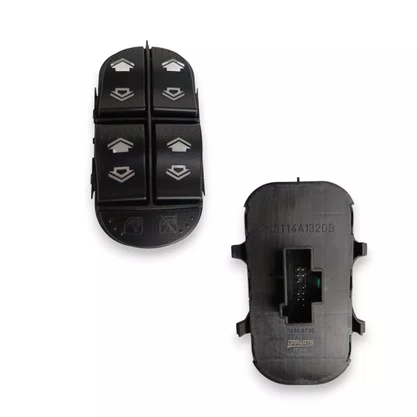 Botão Interruptor Vidro Elétrico Focus 2000 a 2008 Quadruplo Lado Esquerdo