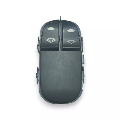 Botão Interruptor Vidro Elétrico Focus Hatch Duplo 2000 a 2008 Lado Esquerdo