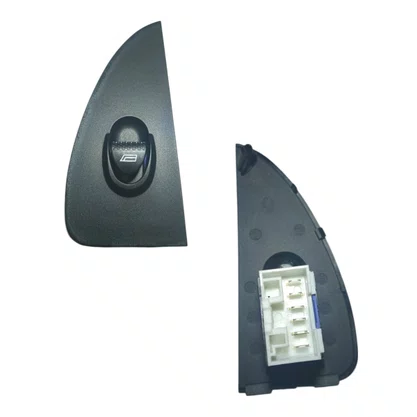 Botão Interruptor Vidro Elétrico Palio Siena Strada Fire Simples Lado Direito Fundo Branco