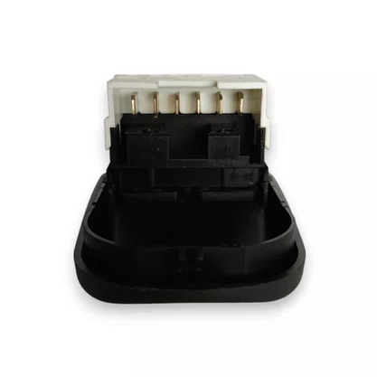 Botão Interruptor Vidro Elétrico Peugeot 206 207 Duplo Lado Esquerdo Fundo Branco 6 pinos 