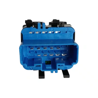 Botão Interruptor Vidro Elétrico Sandero Logan Duster Fluence Megane Duplo Fundo Azul