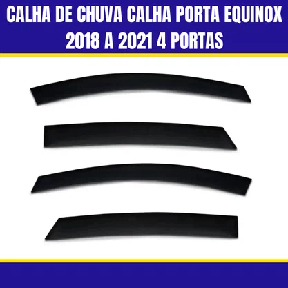 Calha De Chuva Calha Porta Equinox 2018 a 2021 4 Portas