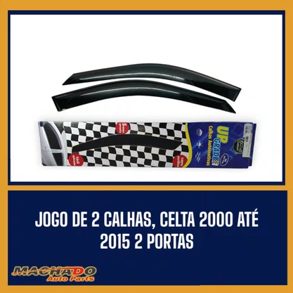 Calha De Chuva Celta 2000 a 2015 2 Portas UPGRADE