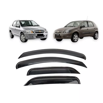 Calha De Chuva Celta 2000 a 2015 Prisma 2006 a 2012 4 Portas UPGRADE