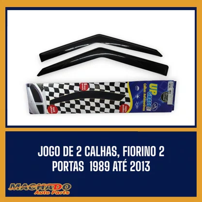 Calha De Chuva Fiorino 1989 a 2013 2 Portas UPGRADE