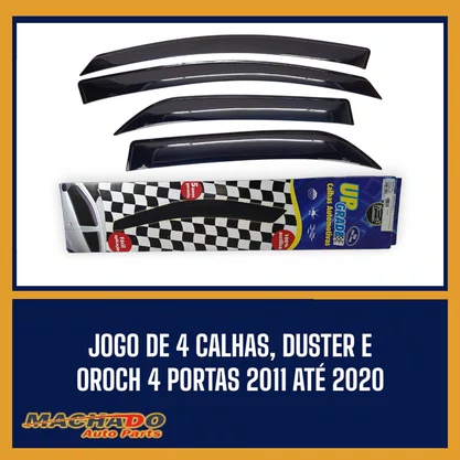 Calha De Chuva Ford Ecosport 2013 a 2015 4 Portas UPGRADE