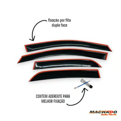 Calha De Chuva Grand Siena 2012 a 2020 4 Portas UPGRADE