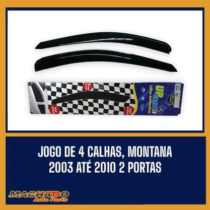 Calha De Chuva Montana 2003 a 2010 UPGRADE