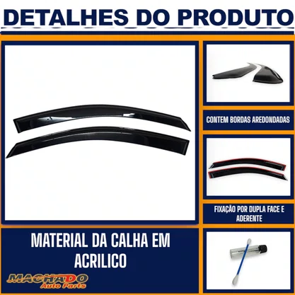 Calha De Chuva Montana 2011 a 2021 UPGRADE