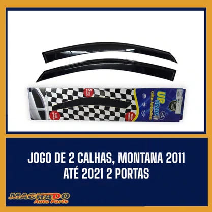 Calha De Chuva Montana 2011 a 2021 UPGRADE