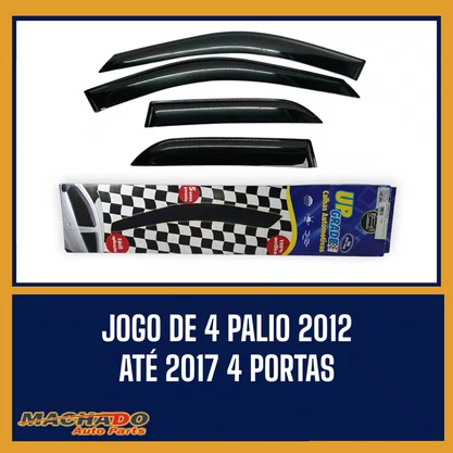 Calha De Chuva Palio 2012 a 2017 4 Portas UPGRADE