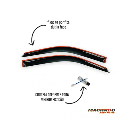 Calha De Chuva Palio Strada 1996 a 2016 2 Portas UPGRADE