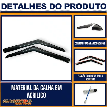 Calha De Chuva Uno Premio Elba 1985 a 2011 e Uno Mille 2012 a 2013 2 Portas UPGRADE