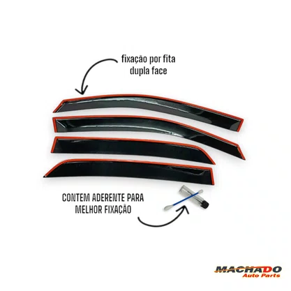 Calha De Chuva VW UP 2014 a 2020 4 Portas UPGRADE