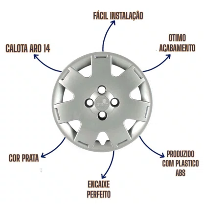 CALOTA ARO 14 GOL G4 2006
