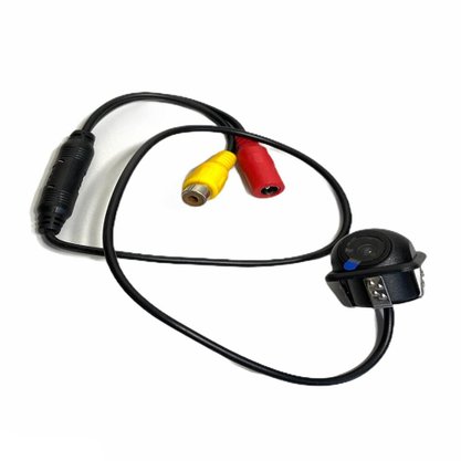 Camera de Re Automotiva Colorida Universal 12V Modelo Tartaruga Completa Tech One