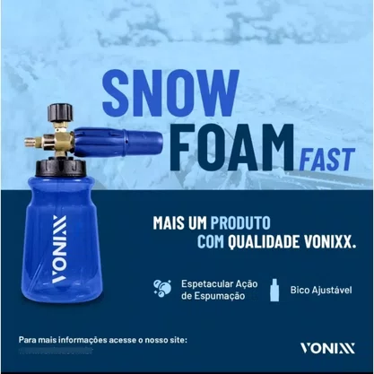 Canhão De Espuma Snow Foam Fast - VONIXX