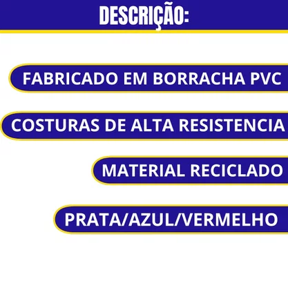 Capa De Volante  Preta/Prata - Preta/Azul- Preta/Vermelha SW