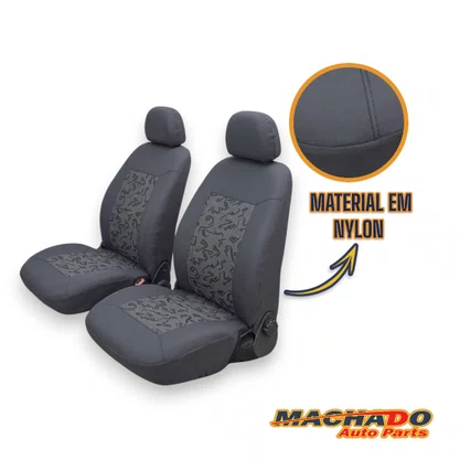 Capa para Banco de Carro Pick Up Univesal Cinza Estampada CARRHEL