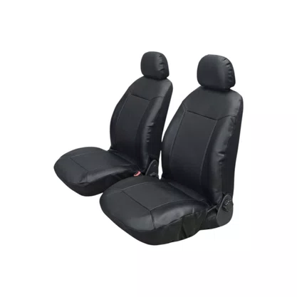 Capa para Banco de Carro Pick Up Univesal Preta Estampada CARRHEL