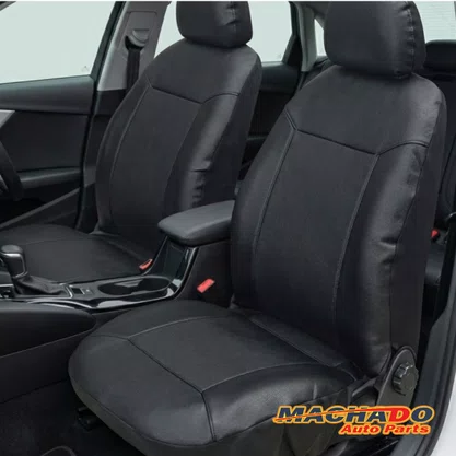 Capa para Banco de Carro Pick Up Univesal Preta Estampada CARRHEL